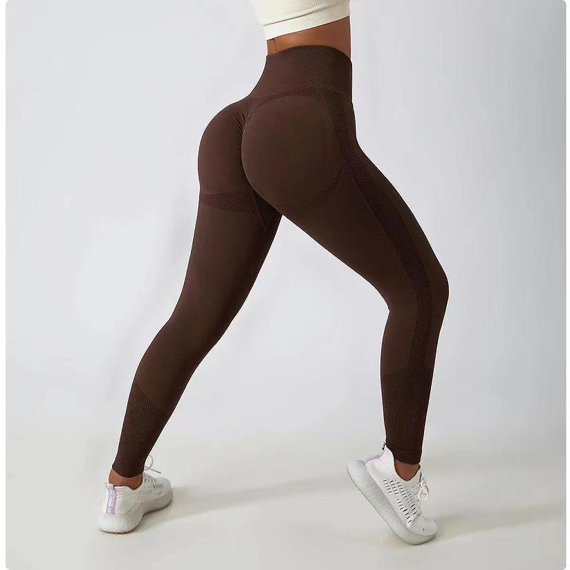 High Waist Scrunch Butt Yoga Leggings - Premium Fitness Gym Wear for Women