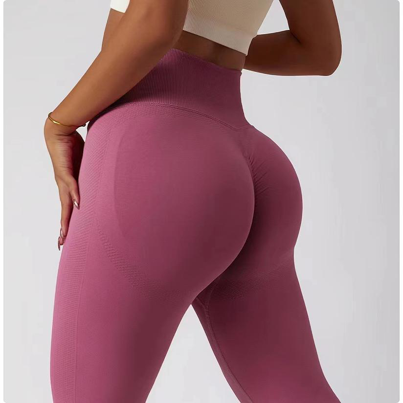 High Waist Scrunch Butt Yoga Leggings - Premium Fitness Gym Wear for Women