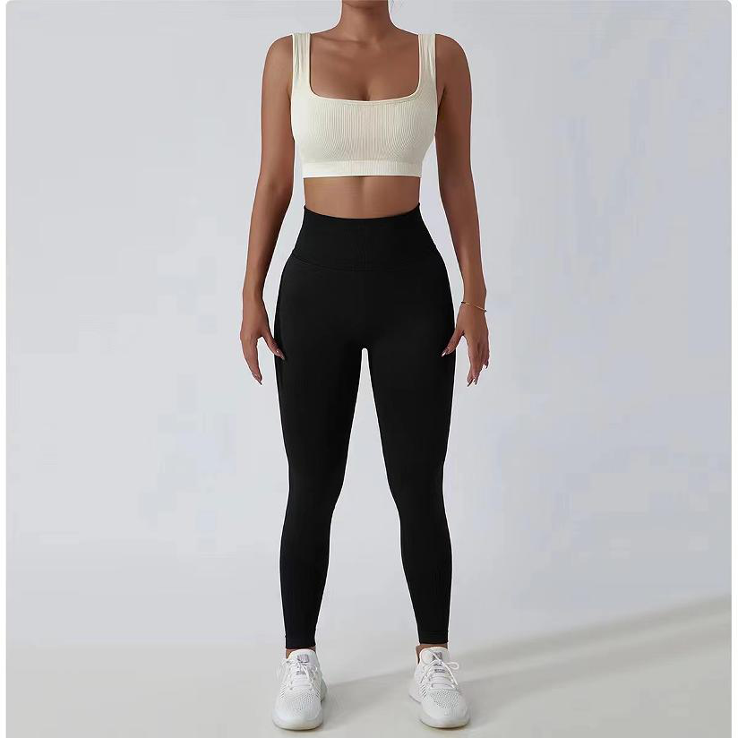 High Waist Scrunch Butt Yoga Leggings - Premium Fitness Gym Wear for Women